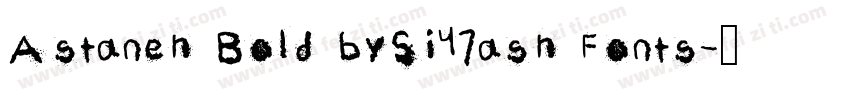 Astaneh Bold bySi47ash Fonts字体转换